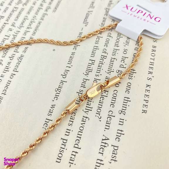 زنجیر زنانه ژوپینگ مدل طنابی کد N4296