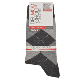 جوراب ساق بلند مردانه دل مد گروپ مدل 249008156 بسته 2 عددی