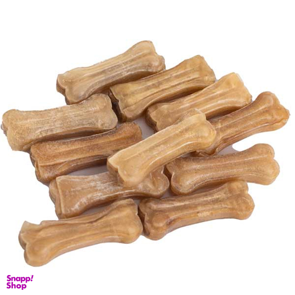 تشویقی یو اس پت مخصوص سگ مدل استخوان ژلاتینی 2 اینچ طعم گوشت گوساله وزن 100 گرم