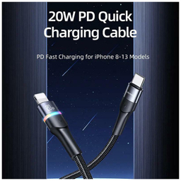 کابل تبدیل  USB-C  یوسمز مدل US-SJ537 طول 1.2 متر