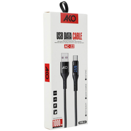 کابل تبدیل USB-A به USB-C آکو مدل AC-22 طول ۱ متر