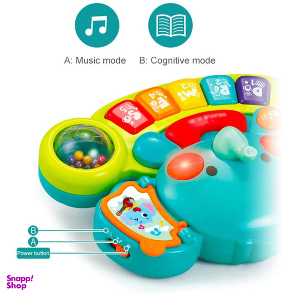 پیانو فیلی موزیکال هولی تویز مدل 3135 Elephant Keyboard