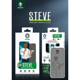 محافظ صفحه نمایش حریم شخصی گرین مدل Steve Privacy مناسب برای گوشی موبایل اپل iPhone 13 pro max /14 Plus