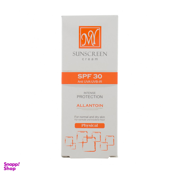کرم ضد آفتاب مای با SPF30 بدون رنگ حجم 50 میلی لیتر