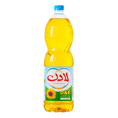 روغن آفتابگردان مایع پخت و پز و سالاد لادن وزن ۱.۳۵ کیلوگرم