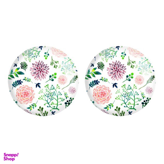 مگنت خندالو مدل گل کد 54515451 مجموعه 2 عددی