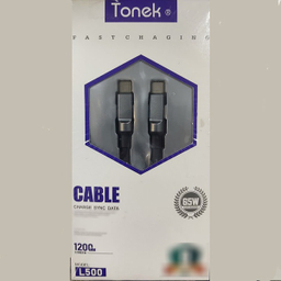 کابل دیتا Type-C تونک مدل L500 طول 1.2 متر