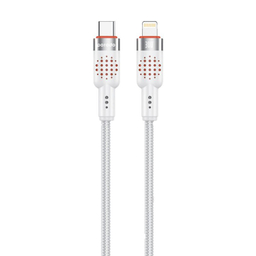 کابل دیتا Lightning به Type-C پرودو مدل Aluminum Braided طول 1.2 متر