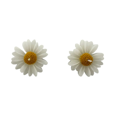 شمع طرح گل بابونه مجموعه 2 عددی
