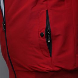 کاپشن بهاره مردانه مدل دورو رنگ قرمز