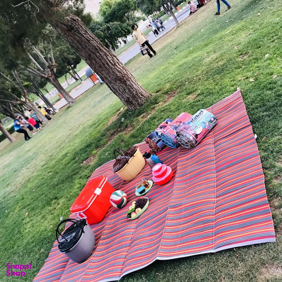 زیر انداز سفری راحل مدل حصیری یک تکه کد 4