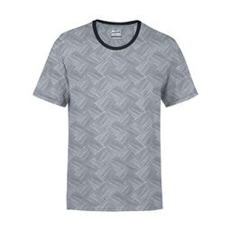 تیشرت آستین کوتاه مردانه فانتازیو مدل ژئومتریک رنگ آبی