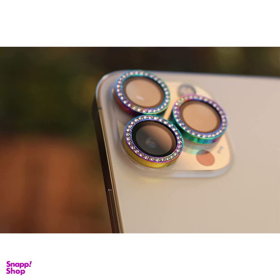 محافظ لنز دوربین بوف مدل Diamond-Luxury مناسب برای گوشی موبایل اپل iPhone 13 Pro Max / iPhone 13 Pro