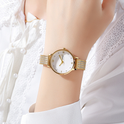 ساعت مچی عقربه‌ای زنانه اسکمی مدل 1874 GD