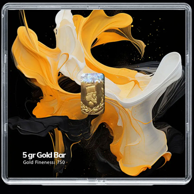شمش طلا 18 عیار مدوپد مدل SG10152