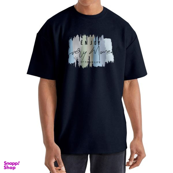 تیشرت اورسایز آستین کوتاه  مردانه نوزده نودیک مدل TS1975 NB