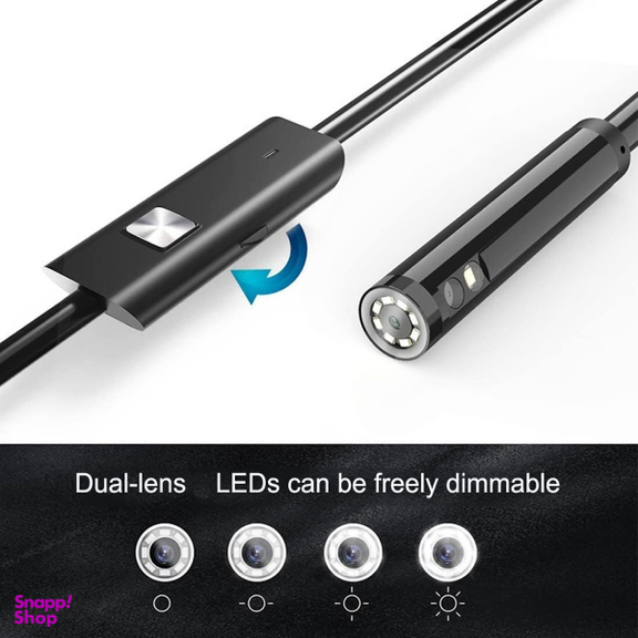 دوربین آندوسکوپی مدل 20 متر 2 لنز کد HARD WIRE HD