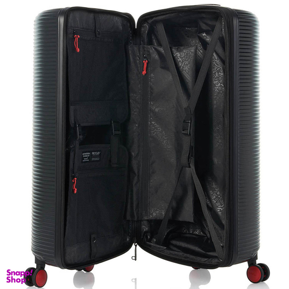 چمدان امریکن توریستر مدل ROLLIO QV1 مجموعه 3 عددی