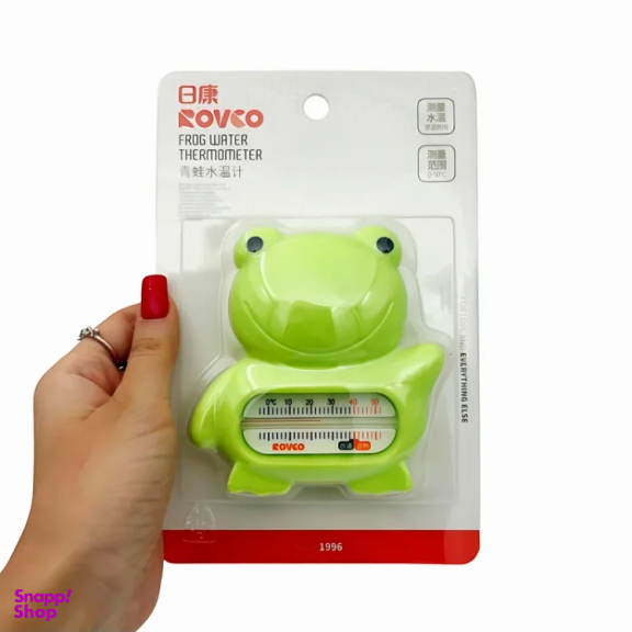 دماسنج کودک رووکو مدل قورباغه رنگ سبز