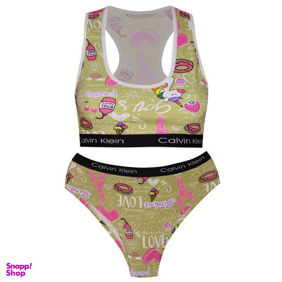 ست نیم تنه و شورت ورزشی زنانه کوزا مدل 9110-3 رنگ سبز