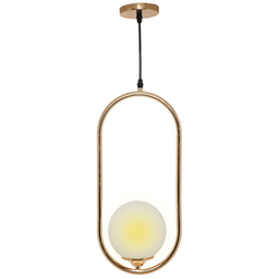 لوستر مه لایت مدل بیضی مولکولی یک شعله کد ML251