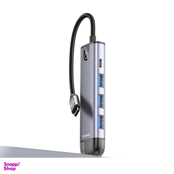 هاب 5 پورت USB-C مک دودو مدل HU-7750 طول 15 سانتی‌ متر