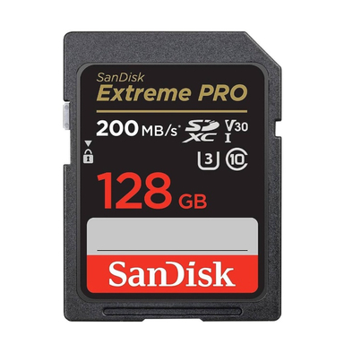 کارت حافظه سن دیسک MicroSDHC مدل Extreme PRO SDX UHS-I SPEED 200MB ظرفیت 128 گیگابایت