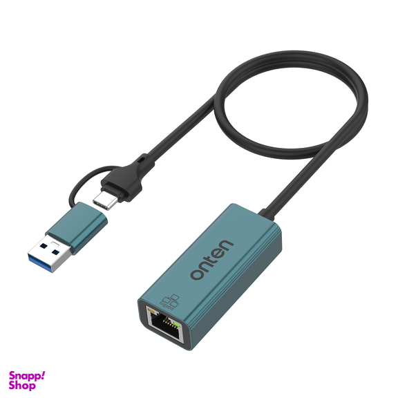 تبدیل USB 3.0/USB-C به Lan اونتن مدل +UE106