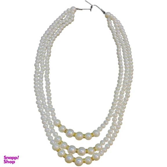 پرده جمع کن مدل مروارید سه خط لی لوکس مجموعه 2 عددی