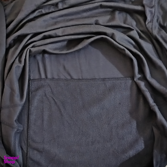 ست بلوز و لگینگ ورزشی زنانه چیبو مدل بیس لایر کد TC2024 رنگ مشکی