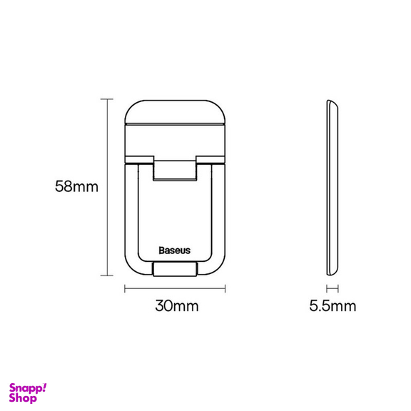 پایه نگهدارنده لپ تاپ بیسوس مدل BS-HN001 بسته 2 عددی