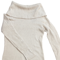 تونیک بافت زنانه مدل یقه برگردان