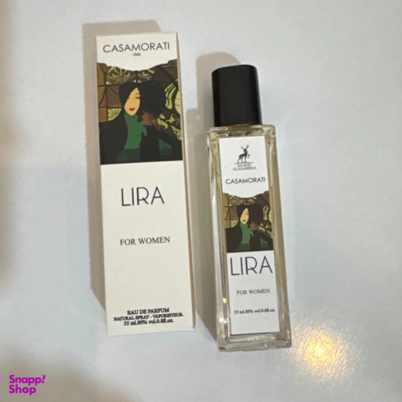 ادوپرفیوم زنانه الحمبرا مدل کازاموراتی لیرا حجم 35 میلی لیتر