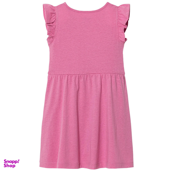 پیراهن دخترانه لوپیلو مدل کشی کد 01 رنگ صورتی