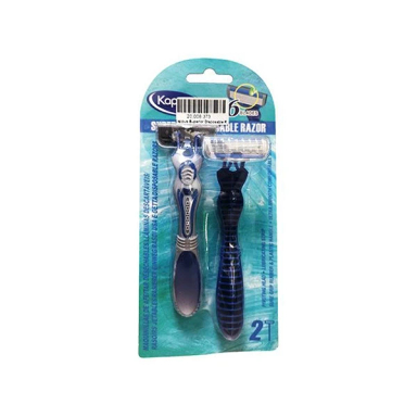 خود تراش کاپوس اسکین کر مدل 6 تیغه بسته 2 عددی