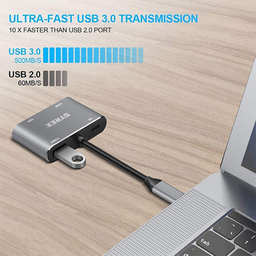 هاب 4 پورت سایرکس مدل SX-UBC4H