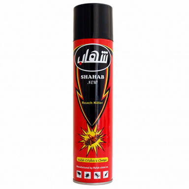 اسپری دفع حشرات شهاب مدل Roach Killer حجم 400 میلی لیتر