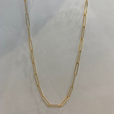زنجیر طلا 750 عیار زنانه گالری طلا آوین مدل هرمس