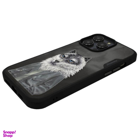 کاور گوشی موبایل نیمی مدل Gray WOLF مناسب اپل iPhone 14 Pro