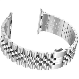 بند ساعت هوشمند طرح رولکس پنج بید کد 23 مناسب اپل واچ سایز 49 و 45 میلی متر