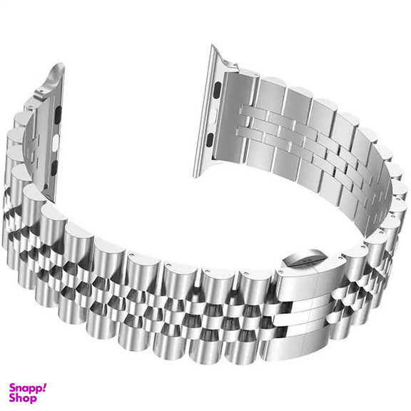 بند ساعت هوشمند طرح رولکس پنج بید کد 23 مناسب اپل واچ سایز 49 و 45 میلی متر