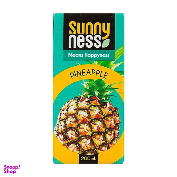 آبمیوه نکتار آناناس سانی نس حجم 200 میلی لیتر