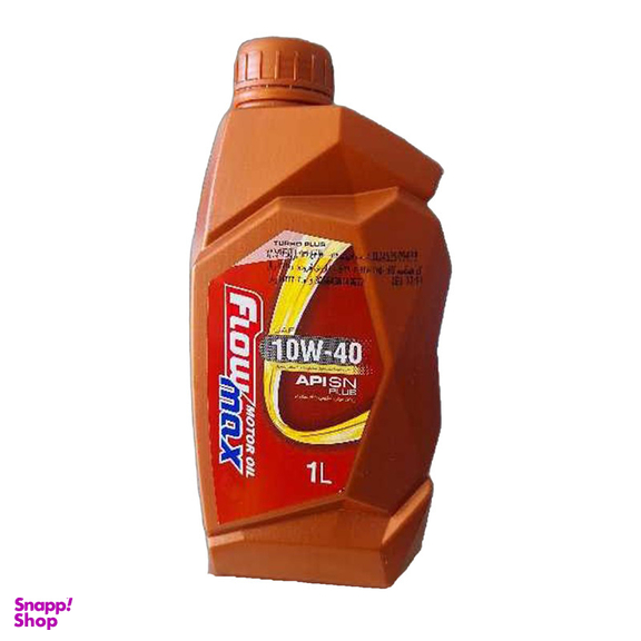 روغن موتور نفت پارس مدل Flowmax Turbo Plus SN Plus 10W40 - حجم 1 لیتر