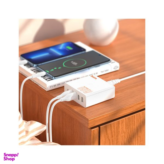 هاب 5 پورت USB هوکو مدل C114A 65W