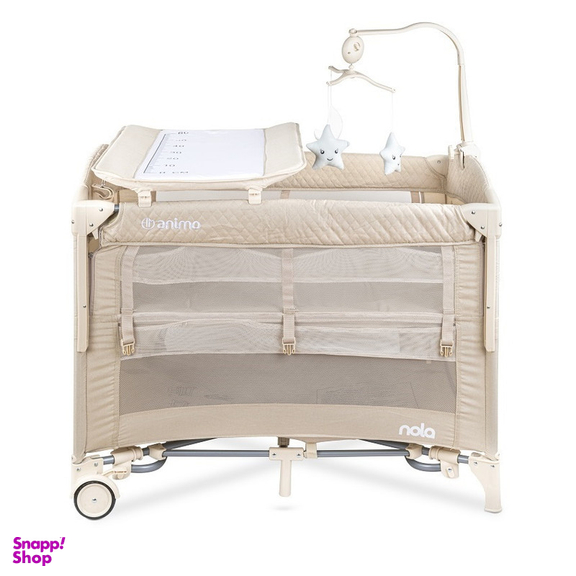 تخت و پارک بازی آنیمو مدل NOLA