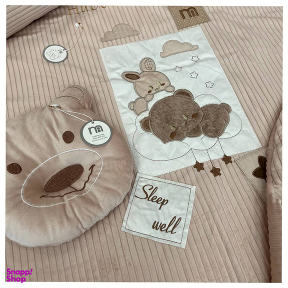 سرویس خواب کودک 5 تکه مادرکر مدل خرس و خرگوش کد 125