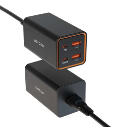 آداپتور شارژر رومیزی 4 پورت پرودو مدل GaN Desktop Charger PD 65W PD-FWCH014-BK