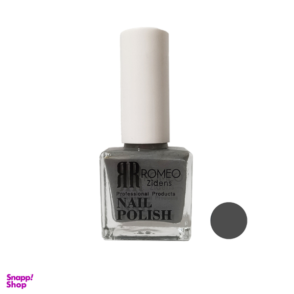 لاک ناخن رومیو شماره 129 رنگ خاکستری