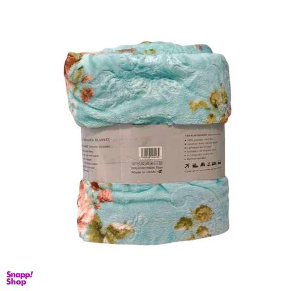 پتو مسافرتی دونفره تیسا مدل لایف کد Bl010217