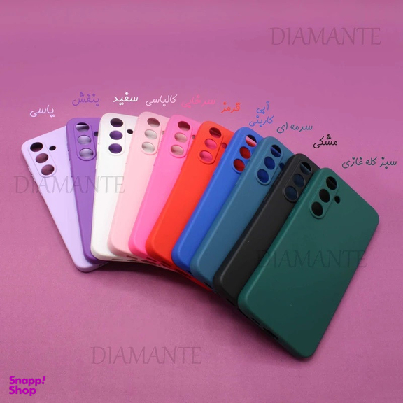 کاور دیامانته مدل silick_77 BK مناسب گوشی موبایل سامسونگ Galaxy A24